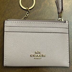 Coach Mauve Card Holder